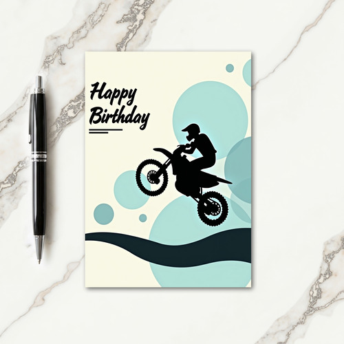 Adventure Birthday Jump Card