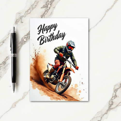 Adventure Birthday Off Road Card