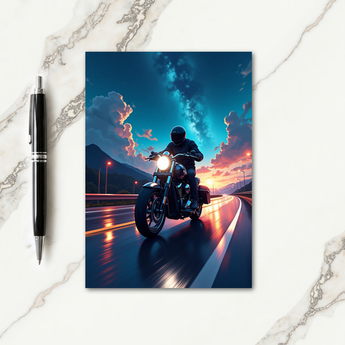 Adventure Night Ride Card