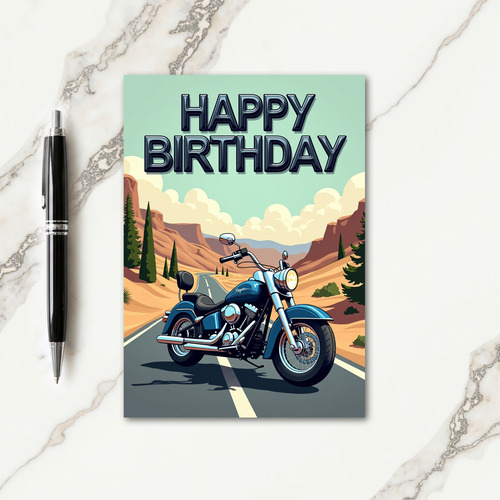Adventure Ride Birthday Card