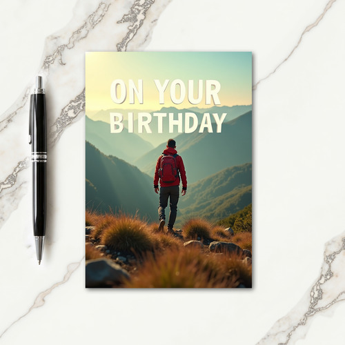 Adventurers Birthday Card