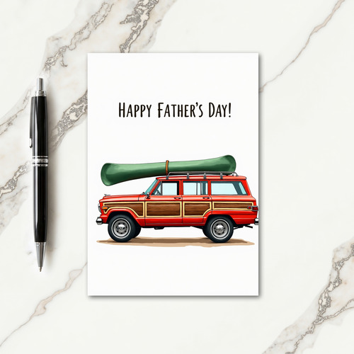 Adventurous Fathers Day Card
