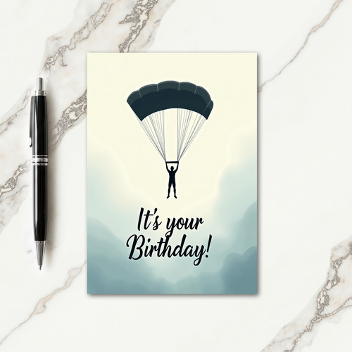 Aerial Birthday Card