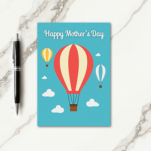 Aerial Mothers Day Scene Card