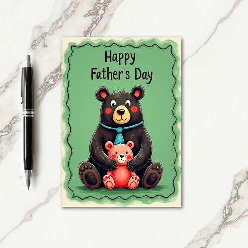 Affectionate Bear Hugs Card