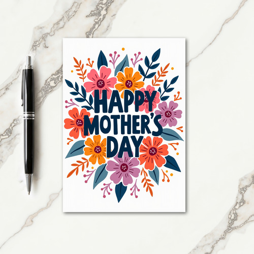 Affectionate Floral Message Card