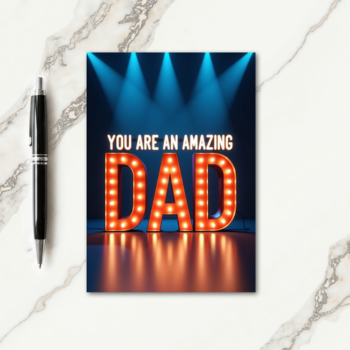 Amazing Dad Spotlight Card