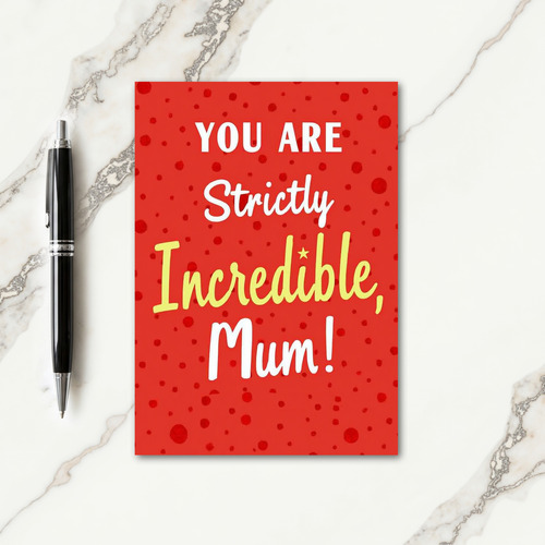 Amazing Mothers Day Confetti Card