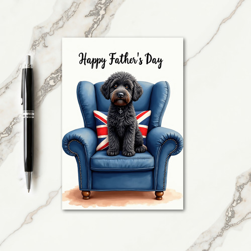 Amber Eyes Fathers Day Card