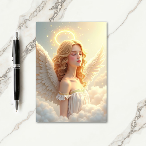 Angel Christmas Card
