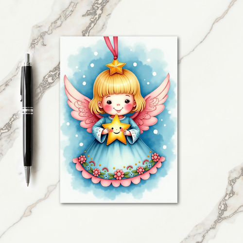 Angelic Christmas Card thumbnail