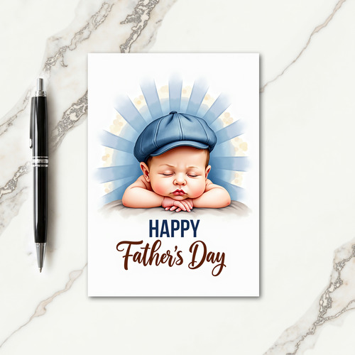 Angelic Fathers Day Light Card