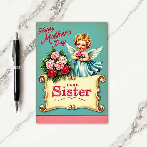 Angelic Mothers Day Art Card