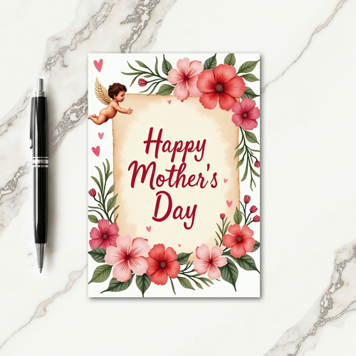 Angelic Mothers Day Card