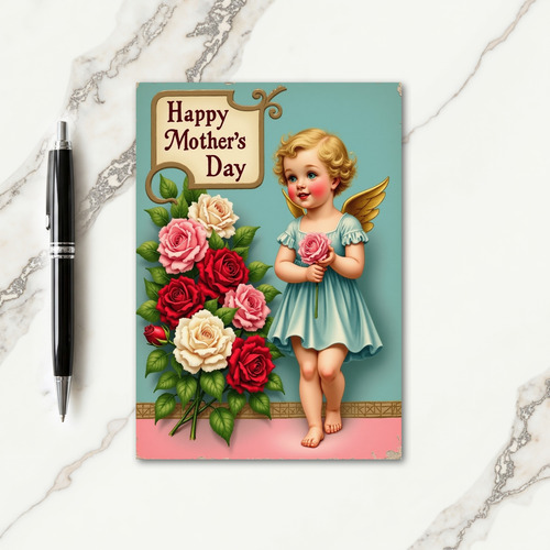 Angelic Mothers Day Child Card