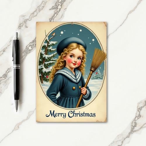 Angelic Winter Card