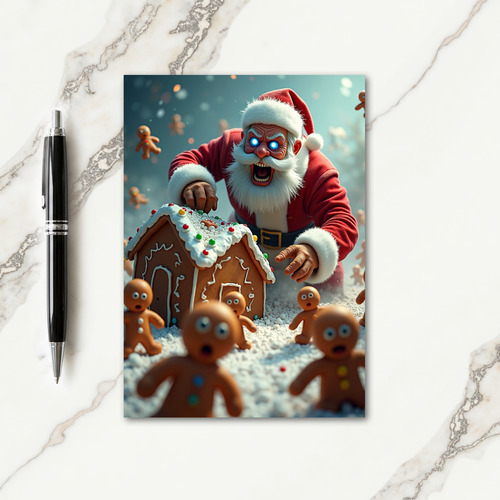 Angry Holiday Giant Card
