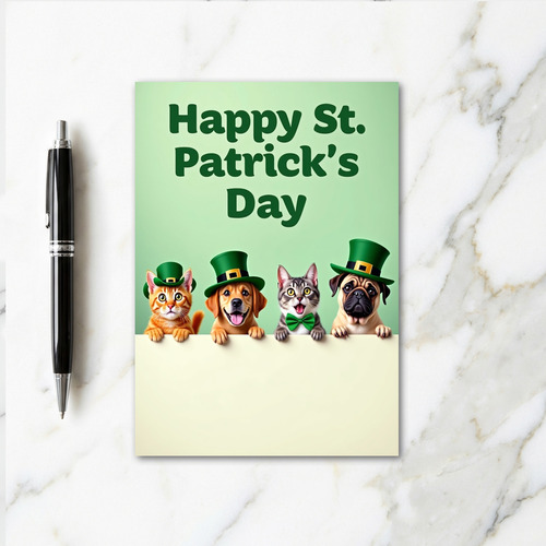 Animal Friends Celebration Card