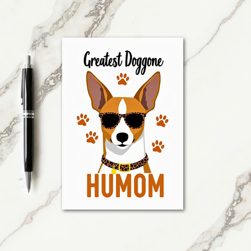 Animal Print Humom Card