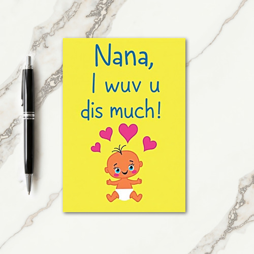 Animated Baby Mothers Day Card