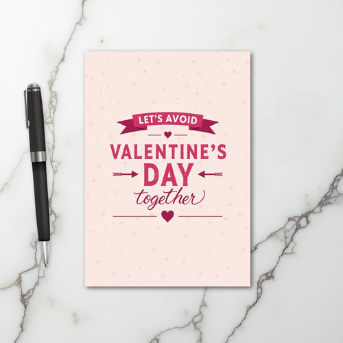 Anti Valentines Day Together Card