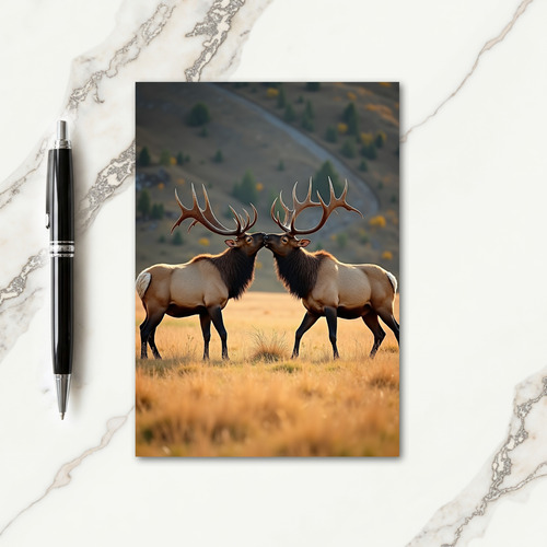 Antler Touch Fathers Day Card