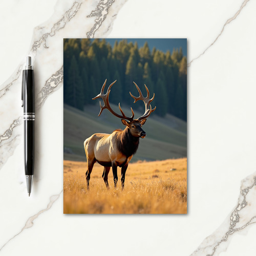 Antlered Deer Fathers Day Card