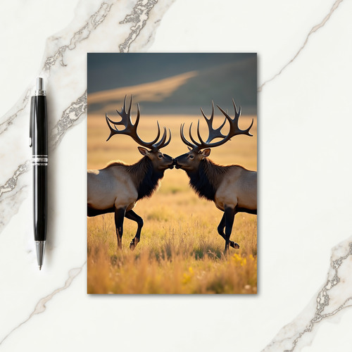Antlered Fathers Day Card