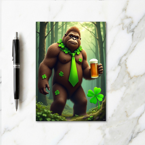 Ape Saint Patricks Day Card