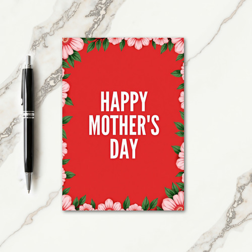Appreciation Day Floral Card