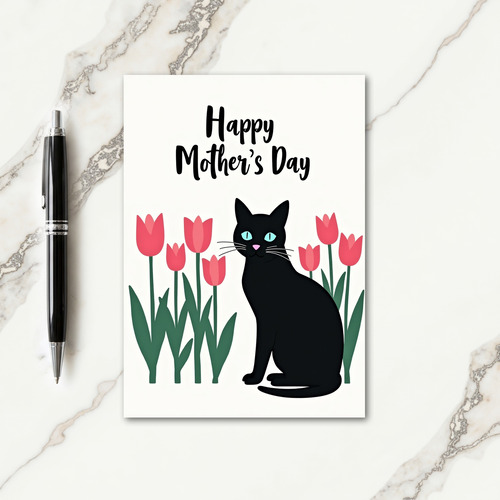 Aqua Eyes Mothers Day Card