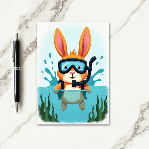 Aqua Friend Adventure Card