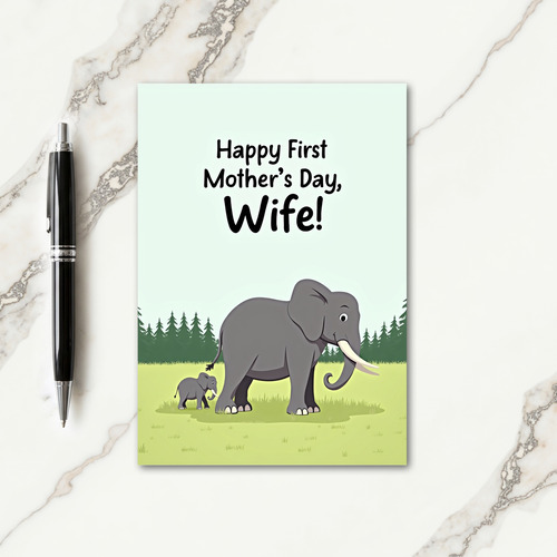 Aqua Sky Gradient Card