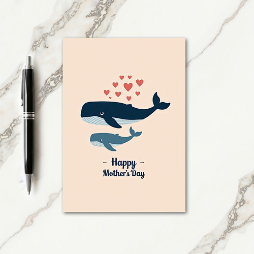 Aquatic Affection Mothers Day Card