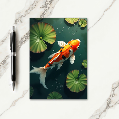 Aquatic Fathers Day Art Card