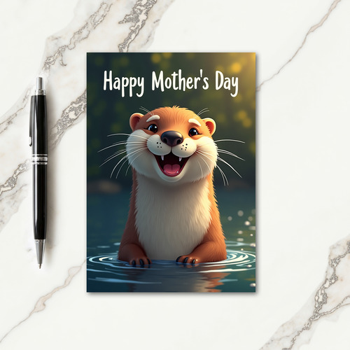Aquatic Happy Mothers Day Card