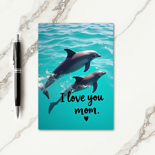 Aquatic Mothers Day Card