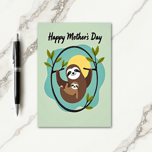 Arboreal Mothers Day Art Card