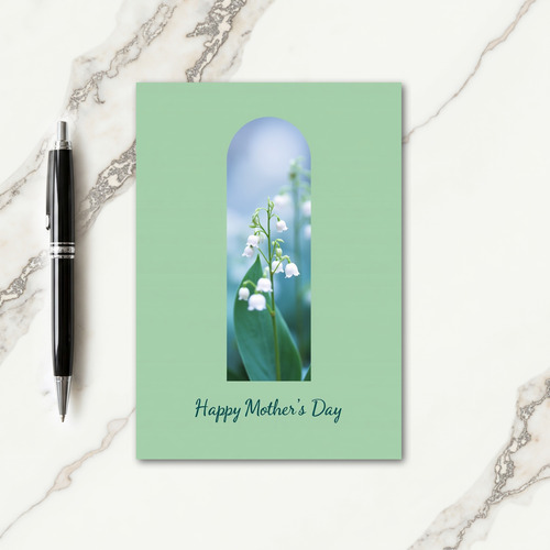 Arched Blossom Mothers Day Card
