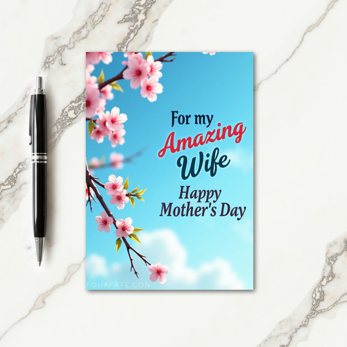 Arched Branch Mothers Day Card