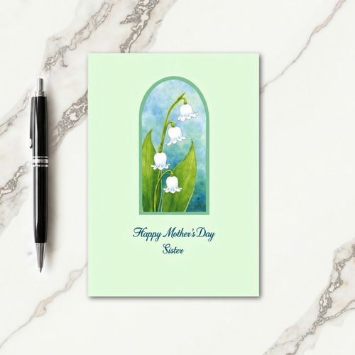 Arched Mothers Day Art Card