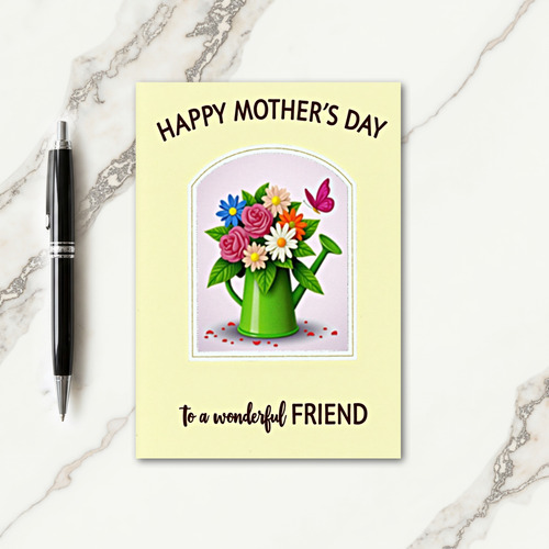 Arched Mothers Day Floral Card