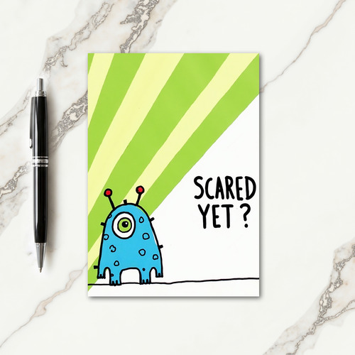 Are You Scared Yet Spooky Card