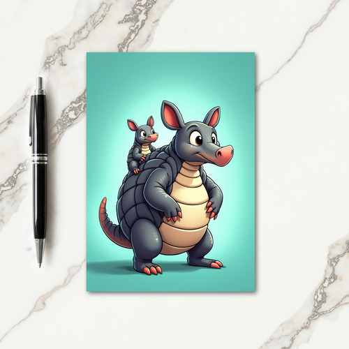 Armored Sweet Fathers Day Card