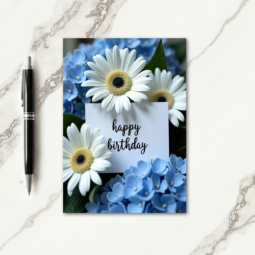 Artful Bloom Birthday Card