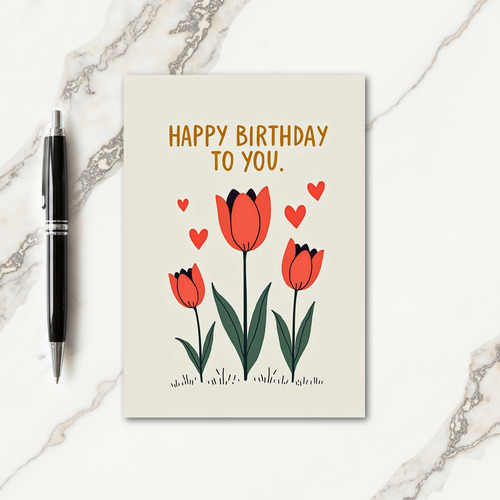 Artful Flora Celebration Card