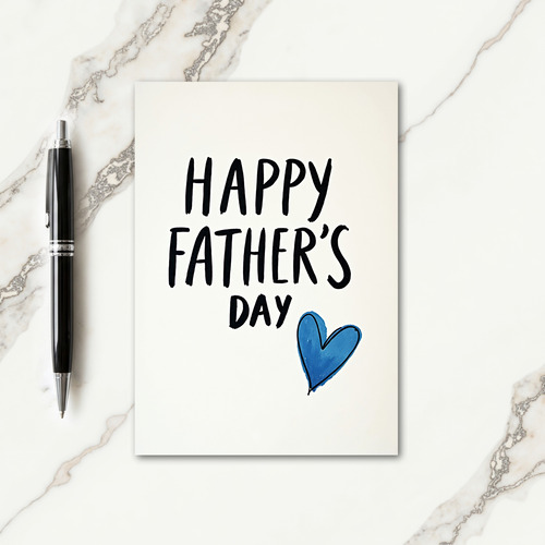 Artisanal Fathers Day Azure Card