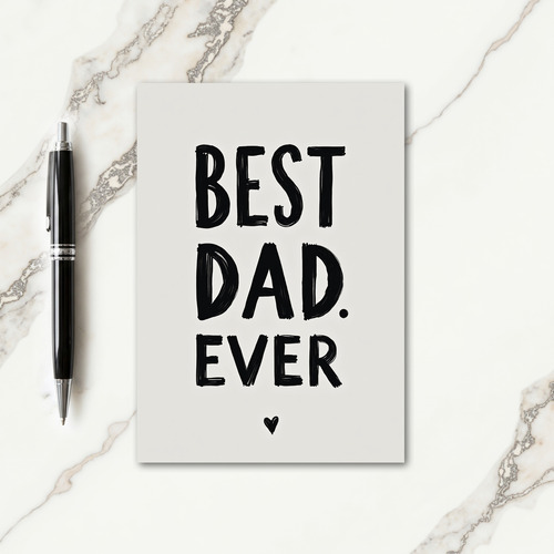 Artisanal Fathers Day Card