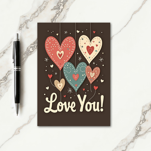 Artisanal Fathers Day Design Card