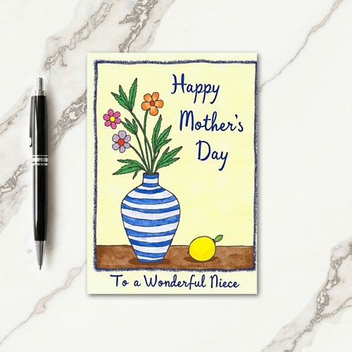 Artisanal Mothers Day Art Card